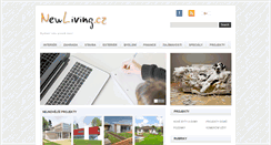 Desktop Screenshot of newliving.cz